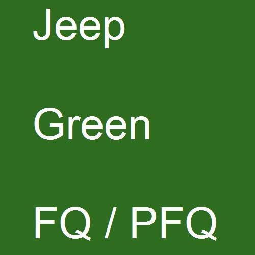 Jeep, Green, FQ / PFQ.